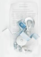 Arebos Seilwinde AR-HE-SW100 elektromos csörlőrendszer, újszerű, használatlan, leírással, tartozékok...