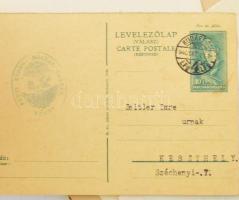 40 db-os judaika, zsidó származással kapcsolatos irat tétel, rabbi aláírás és az 1970-es években kel...