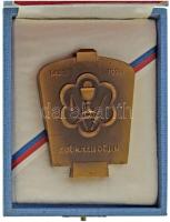 Csehszlovákia 1970. "Národní Kulturní Památka - Tábor / 1420-1970 - Z odkazu dějin" kétoldalas bronz emlékplakett Tábor város alapításának 550. évfordulója alkalmából, eredeti tokban. Szign.: Palavsky (61x78mm) T:UNC Czechoslovakia 1970. "Národní Kulturní Památka - Tábor / 1420-1970 - Z odkazu dějin" double-sided bronze commemorative plaque on the occasion of the 550th anniversary of the founding of the town of Tábor, in original case. Signed: Palavsky (61x78mm) C:UNC