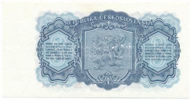 Csehszlovákia 1953. 3K három lyukkal perforált minta, "ZB 318111" T:UNC / Czechoslovakia 1...