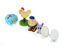 6 darab húsvéti témájú kis játék