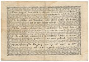 1849. 2Ft "Kincstári Utalvány" "GR 68009" T:F foltos / Hungary 1849. 2 Forint &q...