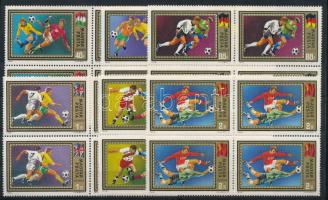 1972 Labdarúgó VB húszas ívből származó négyestömb sor