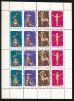 1977 Bélyegnap teljes ív ívszéli jelzéssel