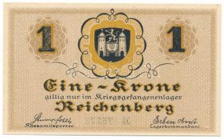 Ausztria / Reichenberg hadifogolytábor ~1914-1918. 1K "075278" T:AU / Austria / Reichenber...