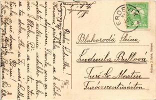 1913 Vinkovce, Vinkovci; híd. J. Reich kiadása, montázs horvát népviseletes hölgyekkel / bridge. Mon...