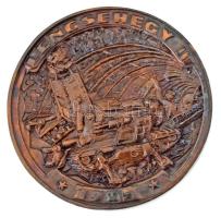 Peternák Gusztáv (1928-2003) 1985. "Dorogi Szénbányák 1761-1961 / Lencsehegy II 1985" kéto...