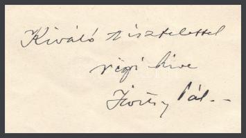 1911 Hoitsy Pál (1850-1927) hírlapíró, országgyűlési képviselő; a felsőház tagja, a Vasárnapi Ujság ...