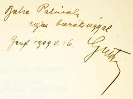 Kövér, Gustave: Histoire d'une trahison. Le calvaire des minorités nationales et la Societé des Nations. A szerző, Kövér Gusztáv (1898-1978) országgyűlési képviselő, mérnök, pilóta, földbirtokos által DEDIKÁLT példány. Genéve [Genf], 1939, Bureau Central des Minorités, 211 p. Francia nyelven. Kiadói aranyozott egészvászon-kötésben, kissé kopott borítóval, néhány bejelöléssel és aláhúzással.