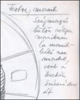 Jankovics Marcell (1941-2021): Jelenet Az ember tragédiája c. 2011-es animációs filmből. JM eredeti ...