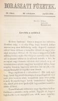 1871 Borászat Füzetek III. évf. 1-12. füzet. Teljes, III. évfolyam! [Szerk.: Entz Ferenc.][Pest, 187...