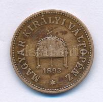 1893KB 2f bronz T:VF Adamo K2
