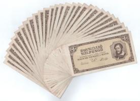 1946. 1.000.000MP (30x) T:F, közte sok szép papír, szakadt nincs benne Adamo P31