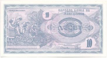 Észak-Macedónia 1992. 10D T:AU North Macedonia 1992. 10 Denari C:AU Krause P#1