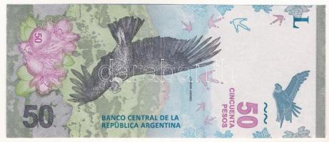 Argentína DN (2018-2020) 50P T:UNC Argentina ND (2018-2020) 50 Pesos C:UNC Krause P#363