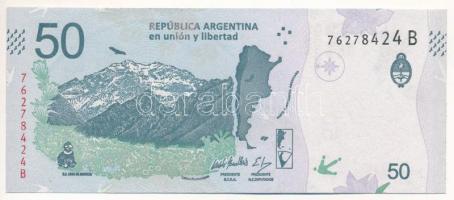 Argentína DN (2018-2020) 50P T:UNC
Argentina ND (2018-2020) 50 Pesos C:UNC
Krause P#363