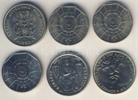 Portugália 1979-1998. 20Esc (3x) + 25Esc (3x) T:1-,2+,2