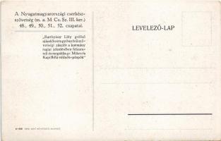 A Nyugat-Magyarországi Cserkészszövetség (m. a. M. Cs. Sz. III. ker.) 48., 49., 50., 51., 52. csapat...