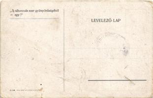 A táborozás ezer gyönyörűségéből - egy! Pápai Ernő műintézete / Hungarian boy scouts bathing in the ...