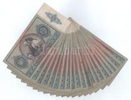 1941. 20P (20x) mind különféle sorozatszámmal "C 346" - "C 501" között T:F, szak...