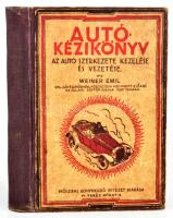 Weiner Emil: Autó-kézikönyv. Az autó szerkezete, kezelése és vezetése. Bp.,1929, Műszaki Könyvkiadó és Sokszorosító Intézet ("Otthon"-ny.), 613+(3) p. Szövegközi fekete-fehér ábrákkal, korabeli reklámokkal. Kiadói félvászon-kötésben, kissé kopott borítóval
