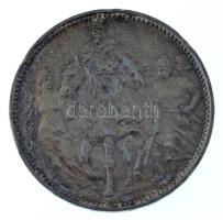 1896KB 1K Ag "Millenium" eredeti, rendkívül szép állapotú vörös (domború) "Milleniumi...