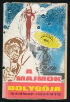 cca 1987 A majmok bolygója képregény, kitöltött keresztrejtvénnyel, borító elvált