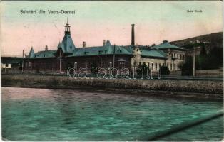 1915 Vatra Dornei, Dornavátra, Bad Dorna-Watra (Bukovina, Bucovina, Bukowina); Baia Noua / new bath, spa (EK)