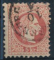 1867 5kr vízjellel / with watermark "(PRE)SSBURG"