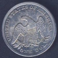 USA 1840. 1$ "Liberty" fém hamisítványa (metal fake)
