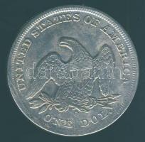 USA 1840. 1$ "Liberty" fém hamisítványa (metal fake)
