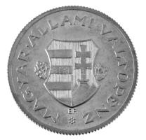 1947. 1Ft Al "Kossuth-címer" Artex utánveret T:UNC,AU / Hungary 1947. 1 Forint Al "Ko...