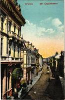 Craiova, Királyi; Strada Cogalniceanu / street view, shops (EK)