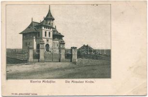 Suceava, Suczawa, Szucsáva, Szőcsvásár (Bukovina, Bucovina, Bukowina); Biserica Mirautilor (Mirauti) / Die Mirautzer Kirche / Romanian Orthodox church. Tip. Soc. Scoala Romana (EB)