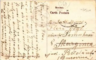 1927 Gura Humorului, Gurahumora, Gura Humora (Bukovina, Bucovina, Bukowina); Strada Unirii. Edit. Jo...