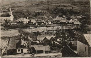 Borsa, Borscha; látkép, templom. Wider Hers kiadása / Ansicht / general view, church (EK)