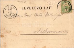 1902 Kabold, Kobersdorf; folyó partja. Seering kiadása / riverside (fl)