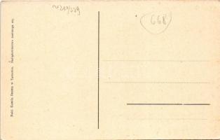 Tarnów, Ul. Krakowska z Hotelem Brystol / street view, hotel, shop of Stanislaw Haber (EK)