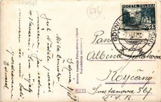 1937 Gdynia, MS BATORY. Morska agencja fotograficzna Gdynia / Polish ocean liner steamship in the po...