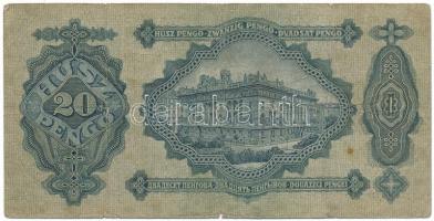 1930. 20P "C 307 072807" T:VG, pici anyaghiány
Adamo P11