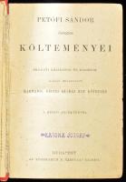 Petőfi Sándor művei, 2 kötet: Petőfi Sándor összes költeményei. Eredeti kéziratok és kiadások alapjá...