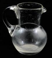 Porciós kancsó. cca 19. sz. vége, Parád, m: 8 cm