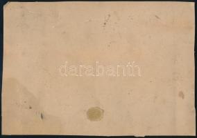 cca 1870 Vadászok csoportképe, kartonra kasírozott fotó Licskó János pesti műterméből, sérülésekkel,...