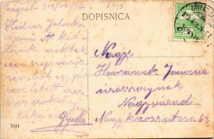 1912 Zagreb, Zágráb; Zagreb, Zágráb; Vlaska ulica, krcma / utca, kocsma / street, pub (EM)
