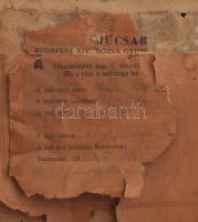 Mikes István József (1936-1983): Enteriőr. Olaj, vászon, jelzett. Hátoldalán töredékes Műcsarnok Bp....
