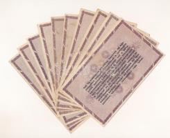 1946. 100.000AP (10x) T:VF-F, javarészt szép papír szakadás nélkül