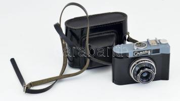Smena8 fényképezőgép, tokjában, jó állapotban.