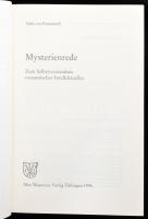 Dirk von Petersdorff: Mysterienrede. Zum Selbstverständnis romantischer Intellektueller. Tübingen, 1...