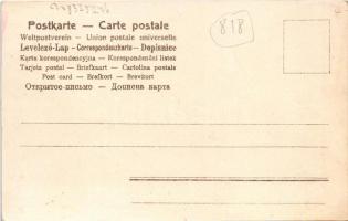 Purgen / Dwarfs. Art Nouveau, floral, litho (EK)