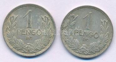 1938-1939. 1P Ag (2xklf) T:XF patina
Adamo P6